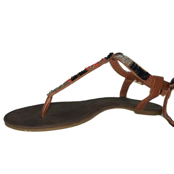 Muk Luks Beaded Sandals - Picture 8 of 10